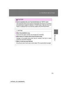 Toyota-Avensis-III-3-owners-manual page 273 min