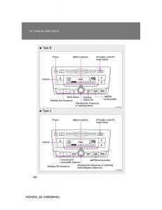 Toyota-Avensis-III-3-owners-manual page 392 min