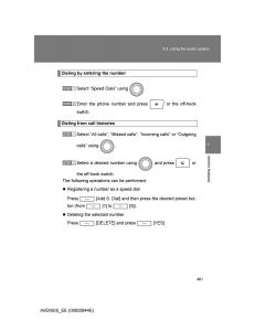 Toyota-Avensis-III-3-owners-manual page 461 min