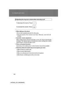 Toyota-Avensis-III-3-owners-manual page 464 min