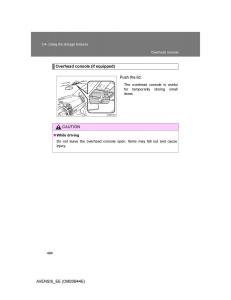 Toyota-Avensis-III-3-owners-manual page 484 min