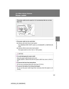 Toyota-Avensis-III-3-owners-manual page 493 min