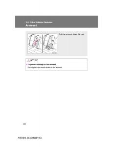 Toyota-Avensis-III-3-owners-manual page 496 min