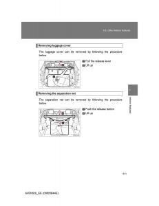 Toyota-Avensis-III-3-owners-manual page 511 min