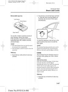 Mazda-CX-9-owners-manual page 129 min