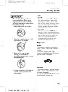 Mazda-CX-9-owners-manual page 135 min