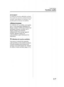 Mazda-CX-9-owners-manual-manuel-du-proprietaire page 293 min