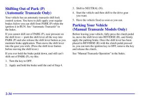 Pontiac-Sunfire-owners-manual page 100 min