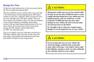 Pontiac-Sunfire-owners-manual page 289 min