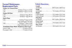 Pontiac-Sunfire-owners-manual page 309 min