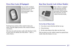 Pontiac-Sunfire-owners-manual page 73 min