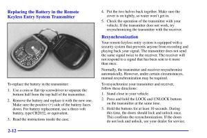 Pontiac-Sunfire-owners-manual page 78 min