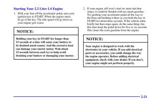 Pontiac-Sunfire-owners-manual page 87 min