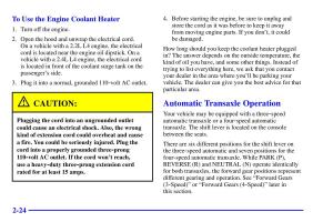 Pontiac-Sunfire-owners-manual page 90 min