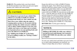 Pontiac-Sunfire-owners-manual page 91 min