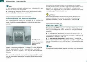 Audi-A3-II-2-8P-owners-manual-manual-del-propietario page 148 min