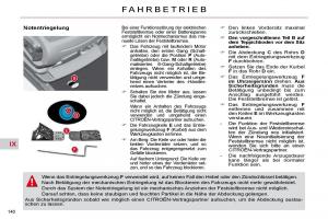 Citroen-C4-Picasso-I-1-owners-manual-Handbuch page 166 min