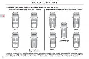 Citroen-C4-Picasso-I-1-owners-manual-Handbuch page 75 min