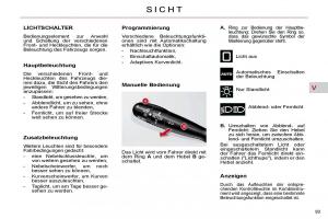 Citroen-C4-Picasso-I-1-owners-manual-Handbuch page 99 min