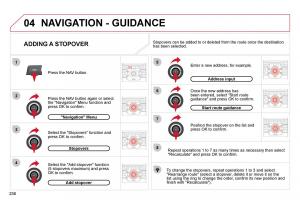 Citroen-C5-II-2-owners-manual page 257 min