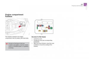 Citroen-DS3-owners-manual page 219 min