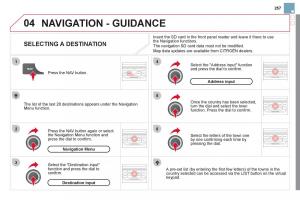 Citroen-DS3-owners-manual page 259 min