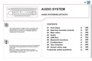 Citroen-DS3-owners-manual page 287 min