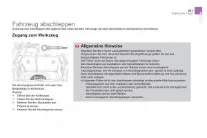 Citroen-DS3-owners-manual-Handbuch page 223 min