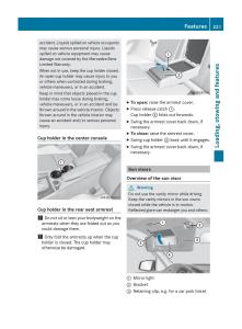 Mercedes-Benz-C-Class-W204-owners-manual page 223 min