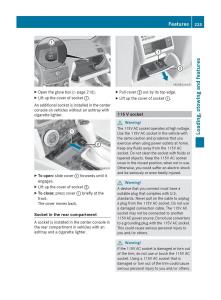 Mercedes-Benz-C-Class-W204-owners-manual page 227 min