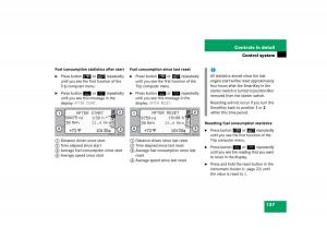 Mercedes-Benz-C-Class-W203-owners-manual page 137 min