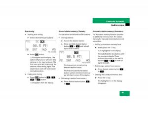 Mercedes-Benz-C-Class-W203-owners-manual page 181 min