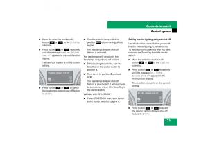 Mercedes-Benz-ML-W164-owners-manual page 174 min