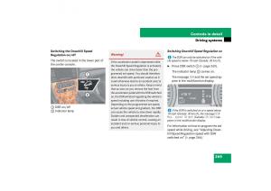 Mercedes-Benz-ML-W164-owners-manual page 266 min