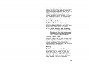 Ford-Probe-II-2-owners-manual page 205 min