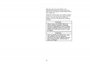 Ford-Probe-II-2-owners-manual page 67 min