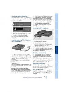 BMW-7-E65-owners-manual page 165 min