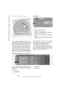 BMW-7-E65-owners-manual page 92 min