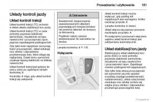 Opel-Zafira-C-Tourer-instrukcja-obslugi page 182 min