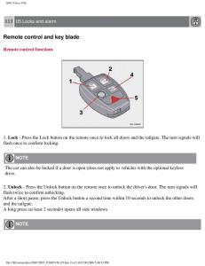 Volvo-V50-owners-manual page 122 min