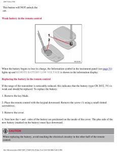 Volvo-V50-owners-manual page 124 min