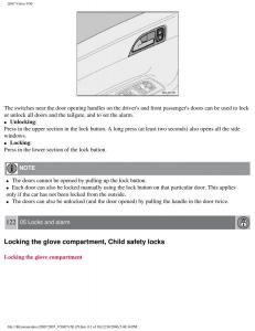 Volvo-V50-owners-manual page 132 min