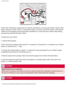 Volvo-V50-owners-manual page 172 min