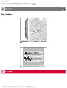 Volvo-V50-owners-manual page 20 min