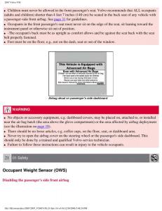 Volvo-V50-owners-manual page 21 min