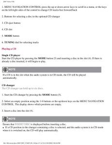 Volvo-V50-owners-manual page 247 min