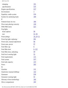 Volvo-V50-owners-manual page 265 min