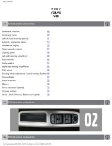 Volvo-V50-owners-manual page 51 min