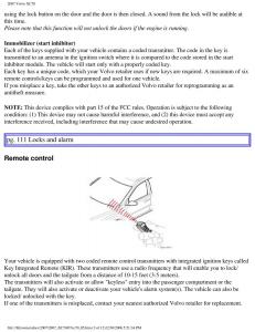 Volvo-XC70-Cross-Country-2007-owners-manual page 122 min