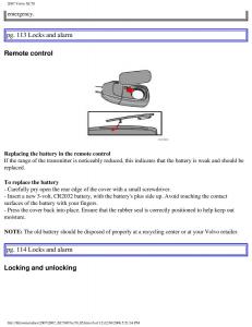 Volvo-XC70-Cross-Country-2007-owners-manual page 125 min